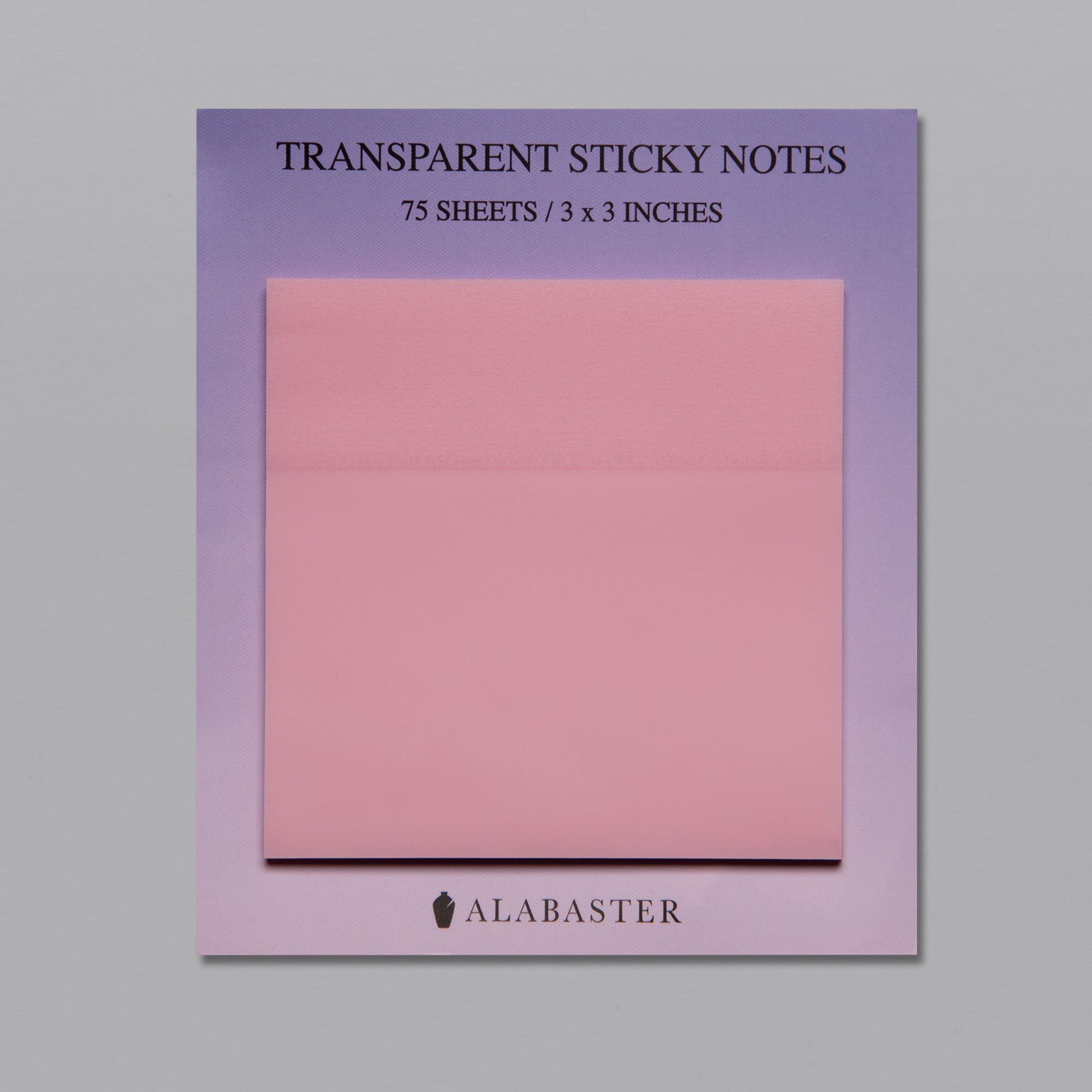 The Beautiful Year Transparent Sticky Notes